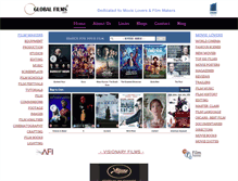 Tablet Screenshot of globalfilms.com